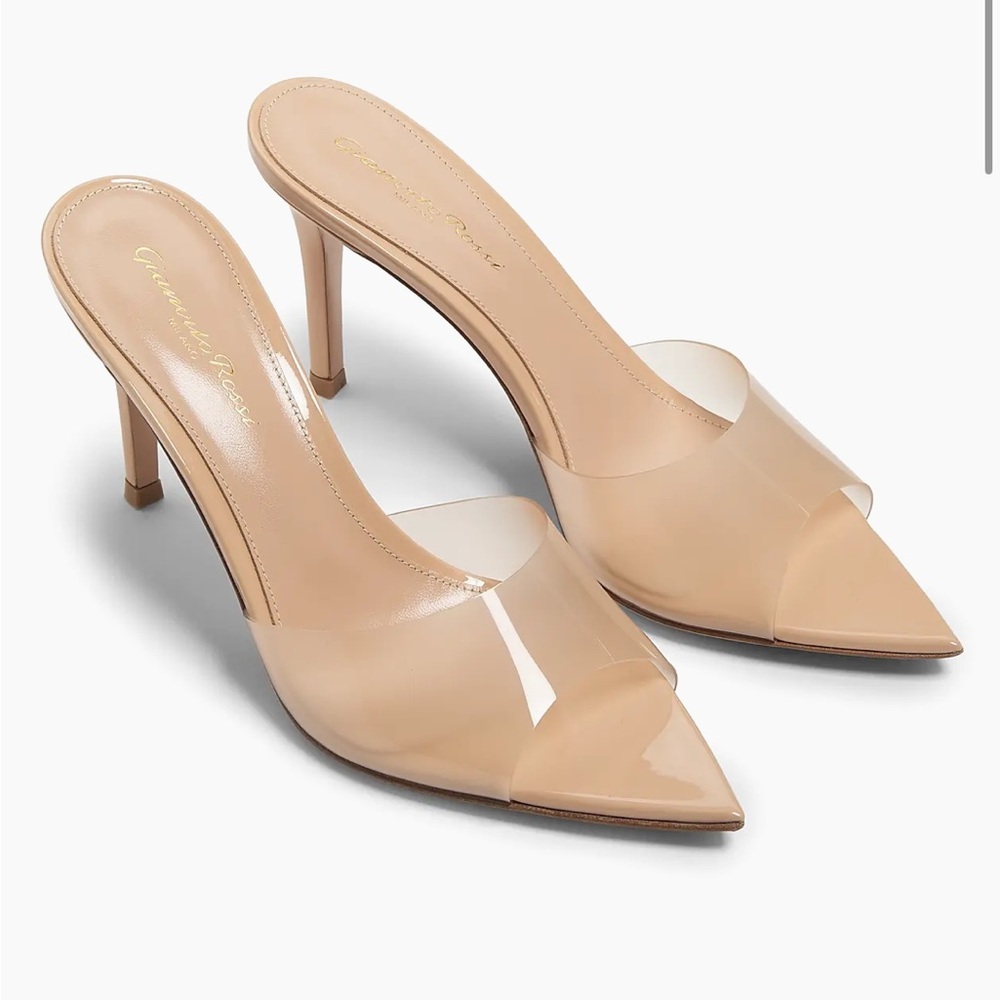 Gianvito Rossi Elle 85 mules pvc